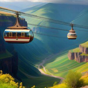 Armenia is home to the world's longest and oldest cable car, known as the 
