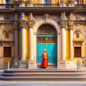 Within the Vatican City, there is a post office that has an unusual privilege - it is the only post office in the world that does not bear any country's name on its postage stamps.