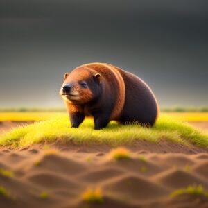 There are no molehills in Holland due to the lack of mole species in the country.